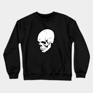 Skull- white Crewneck Sweatshirt